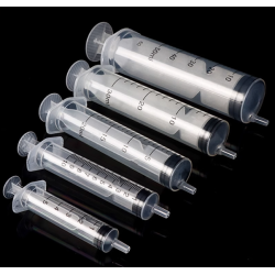 Sample Syringe – 1 mL - 60 mL Disposable Syringe for Filter Attachment [Pack of 10]