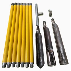 Extendable Soil Core Sampler